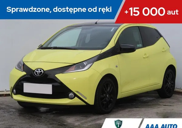 samochody osobowe Toyota Aygo cena 39000 przebieg: 55839, rok produkcji 2016 z Międzybórz